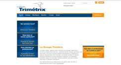 Desktop Screenshot of groupe-trimetrix.com